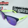 Gafas Oakley Frogskins Lite Origins Collection Matte Navy Prizm Road – Gafas Oakley Ecuador Eyewearlocker4