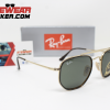 Gafas Ray Ban RB3648-M The Marshal II Gold Verde G-15 2 – Gafas Ray Ban Ecuador – Eyewearlocker