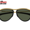 Gafas Ray Ban Aviador Olimpico RB2219 Black Gold Verde Clasica G-15 1 – Gafas Ray Ban Ecuador – EyewearLocker
