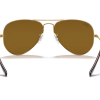 Gafas Ray Ban Aviador RB3025 Gold Cafe Clasica B-15 – Gafas Ray Ban Ecuador Eyewearlocker3