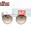 Gafas Ray Ban Blaze Round Double Bridge RB3614N Bronze Brown – Gafas Ray Ban Ecuador EyewearLocker1
