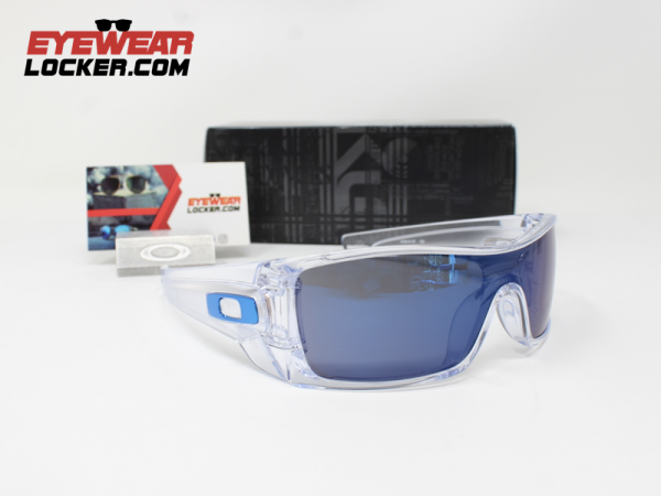 Gafas Oakley Batwolf Polished Clear Ice Iridium - Gafas Oakley Ecuador - Eyewearlocker.com
