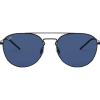 Gafas Ray Ban RB3589 Matte Black Azul Clasica – Gafas Ray Ban Ecuador Eyewearlocker