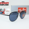 Gafas Ray Ban RB3589 Matte Black Azul Clasica – Gafas Ray Ban Ecuador Eyewearlocker4