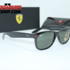 Gafas Ray Ban Wayfarer Ferrari RB2132M Black G-15 Green – Gafas Ray Ban Ecuador Eyewearlocker3