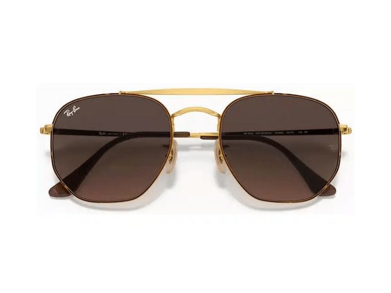 Gafas- Ray- Ban- The- Marshal- RB3648-S- Light- Brown- Gradient- Eyewearlocker- Ecuador-4
