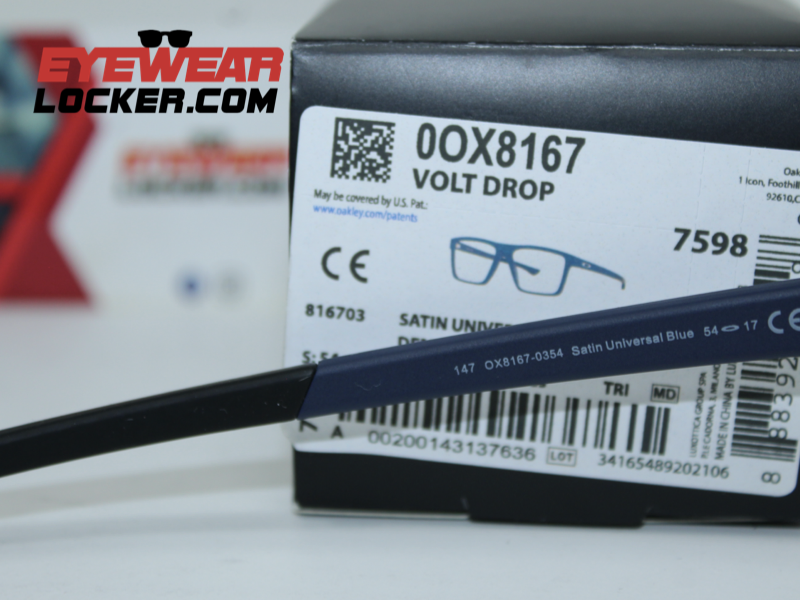 Oakley Volt Drop Satin Universal Blue – EyewearLocker