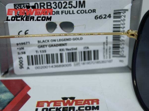 Gafas Ray Ban Aviador RB3025JM - Gafas Ray Ban Ecuador Eyewearlocker.com