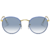 Gafas Ray Ban Round Light Blue Gold Azul Degradada – Gafas Ray Ban Ecuador Eyewearlocker5