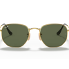 Gafas Ray Ban Hexagonal RB3548N Gold Verde G-15 Clasica – Gafas Ray Ban Ecuador Eyewearlocker0