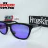 Gafas Oakley Frogskins Matte Black Prizm Violet – Gafas Oakley Ecuador Eyewearlocker3