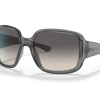 Gafas Ray Ban Powderhorn RB4347 Transparent Grey Gris Degradada – Gafas Ray Ban Ecuador Eyewearlocker1