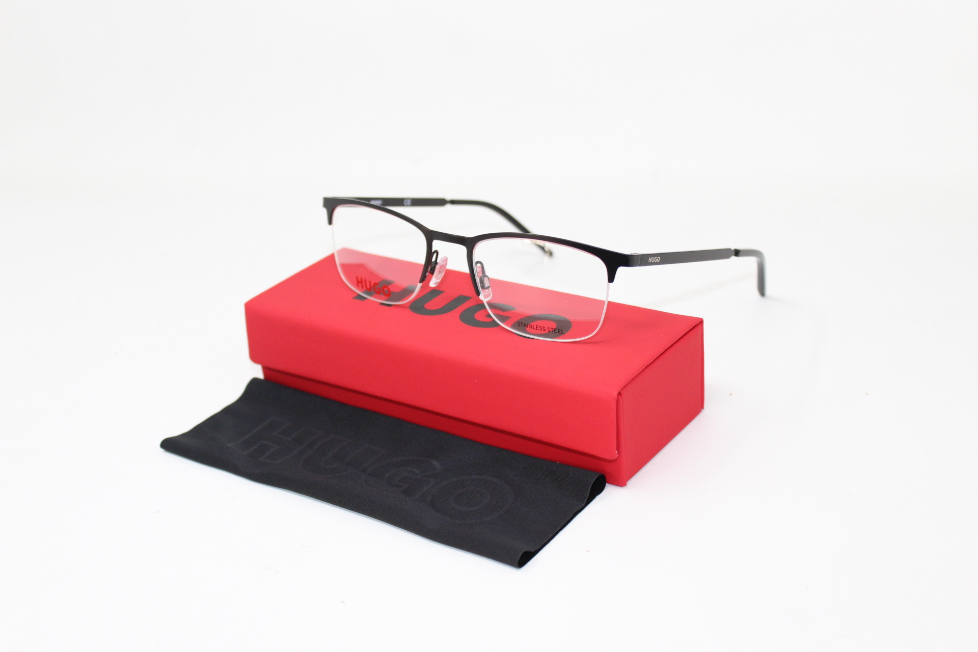 Armazones-Hugo- Boss-HG1019- Matte-Black-Eyewearlocker-Ecuador-1