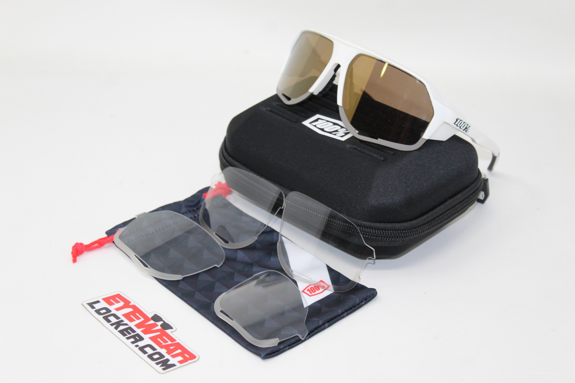 Gafas-100-Norvik-Matte-White-con-extra-lente-Eyewearlocker-Ecuador-6