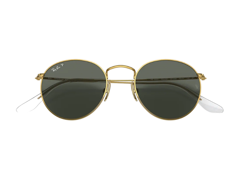 Ray-Ban-Round- Titanium-RB8247- Gold-Verde-G-15-Eyewearlocker-Ecuador-3