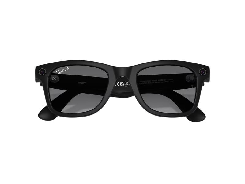 Ray-Ban-Meta- Wayfarer-Matte- Black- Polarizadas-Eyewearlocker-Ray-Ban-Ecuador-3