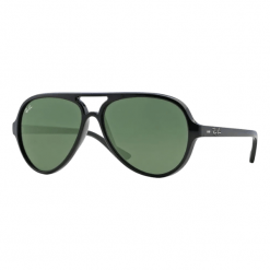 Ray Ban Cats RB4125 Polished Black Verde G-15