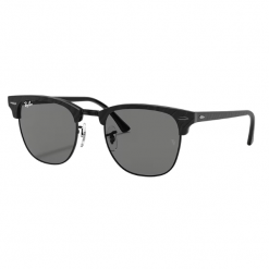 Ray Ban Clubmaster RB3016 Polished Black Dark Grey 