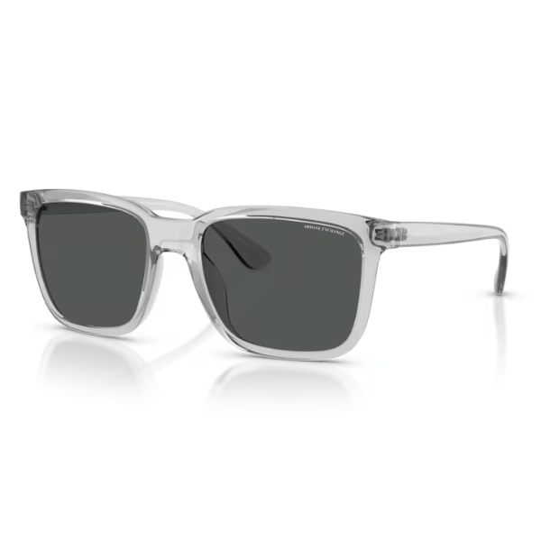 Armani -Echange- AX4112-Shiny-Grey-Dark-Grey-Eyewearlocker-Armani-Ecuador-1