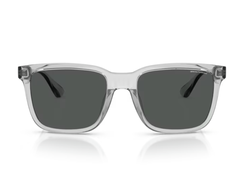 Armani -Echange- AX4112-Shiny-Grey-Dark-Grey-Eyewearlocker-Armani-Ecuador-2