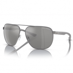 Armani Exchange AX2047S Matte Gunmetal Grey Silver Polarizadas