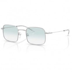 Armani Exchange AX2055 Shiny Silver Light Blue 