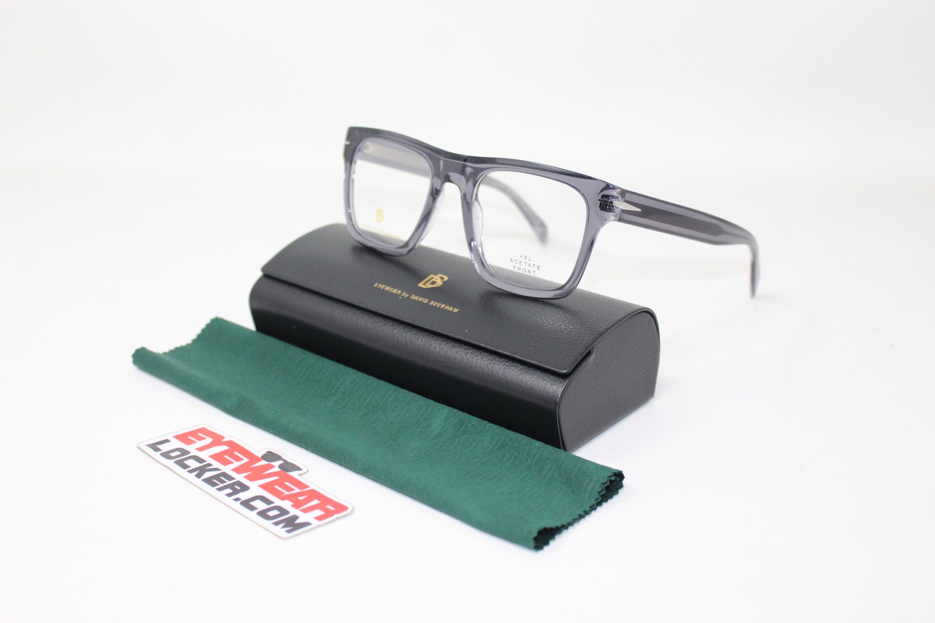 Armazón-David- Beckham-DB7020 Polished-Grey-Eyewearlocker-Davud-Beckham-Ecuador-1