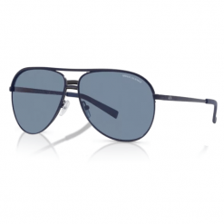  Armani Exchange AX2002  Aviador Matte Blue Dark Blue Polarizadas