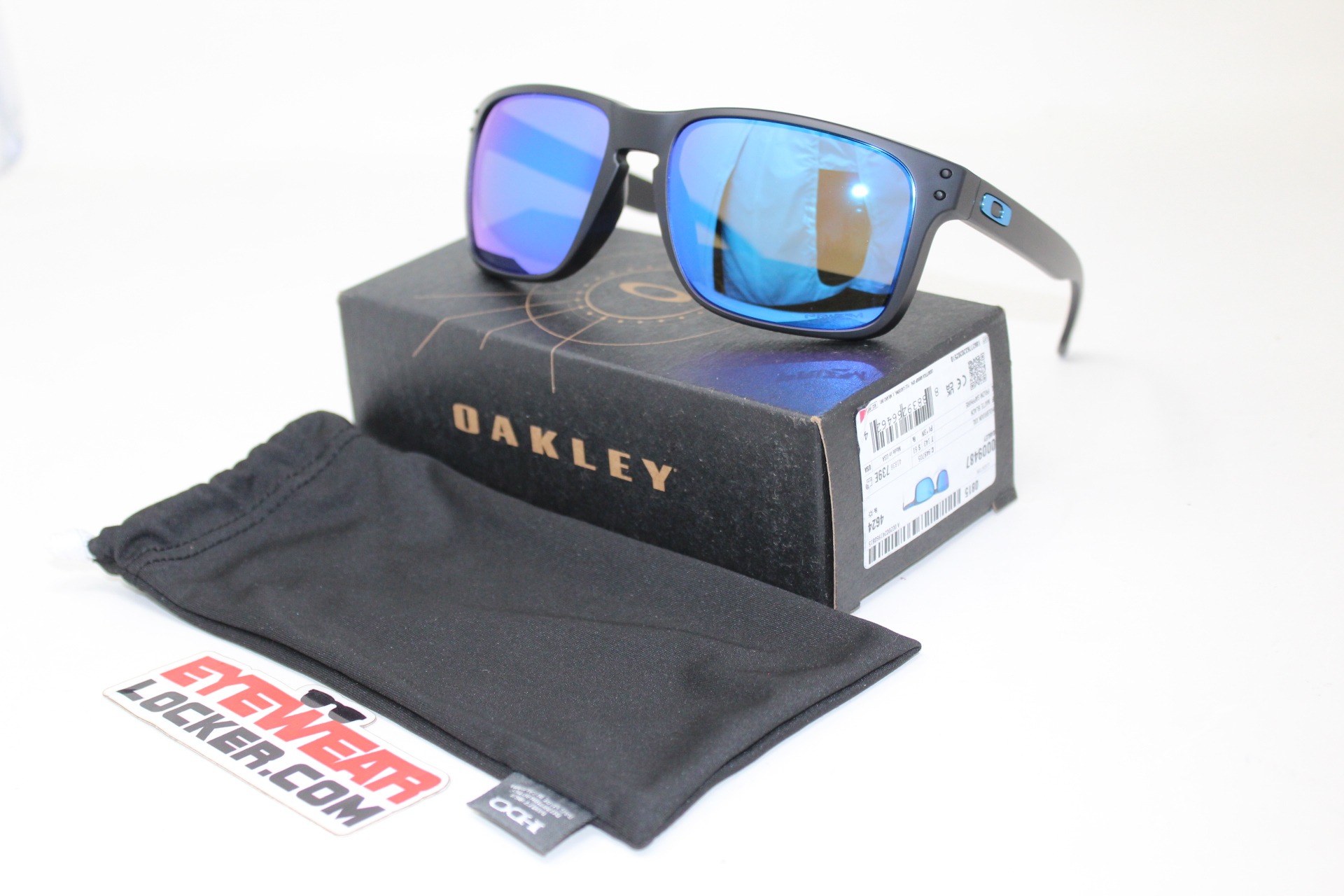 Oakley-Holbrook- XXL-Matte-Black- Prizm-Sapphire-Eyewearlocker-Oakley-Ecuador-1