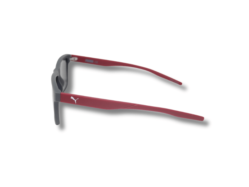 Puma-Pe01330- 003-Matte-Grey:-Red -Eyewearlocker-Puma-Ecuador-1