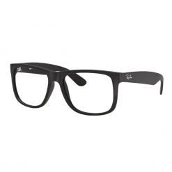 Ray Ban Justin RB4165 Matte Black Clear