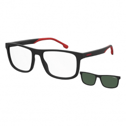 Carrera 8035/CS  Matte Black  con extra clip Black Polarizadas