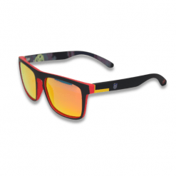 La Tri Matte Black Red Polarizadas
