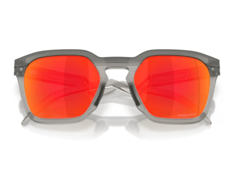 Oakley-HSTN-SQ- Matte-Grey-Prizm -Ruby-Eyewearlocker-Okaley-Ecuador-3