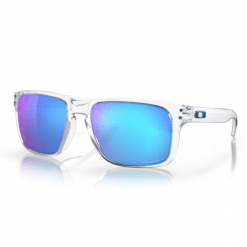 Oakley Holbrook XL Polished Clear Prizm Sapphire Polarizadas