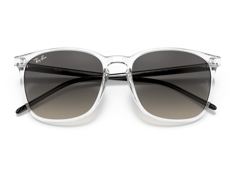 Ray-Ban- HighStreet- RB4387- Tranparent-Grey- Gradient-Eyewearlocker-Ecuador-1