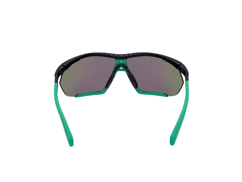 Adidas-Aero-Lite- SP0072-Matte- Black-Green-Eyewearlocker-Adidas-Ecuador-1