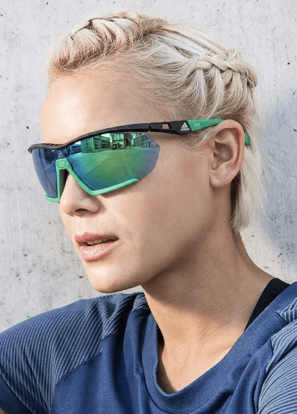Adidas-Aero-Lite- SP0072-Matte- Black-Green-Eyewearlocker-Adidas-Ecuador-1