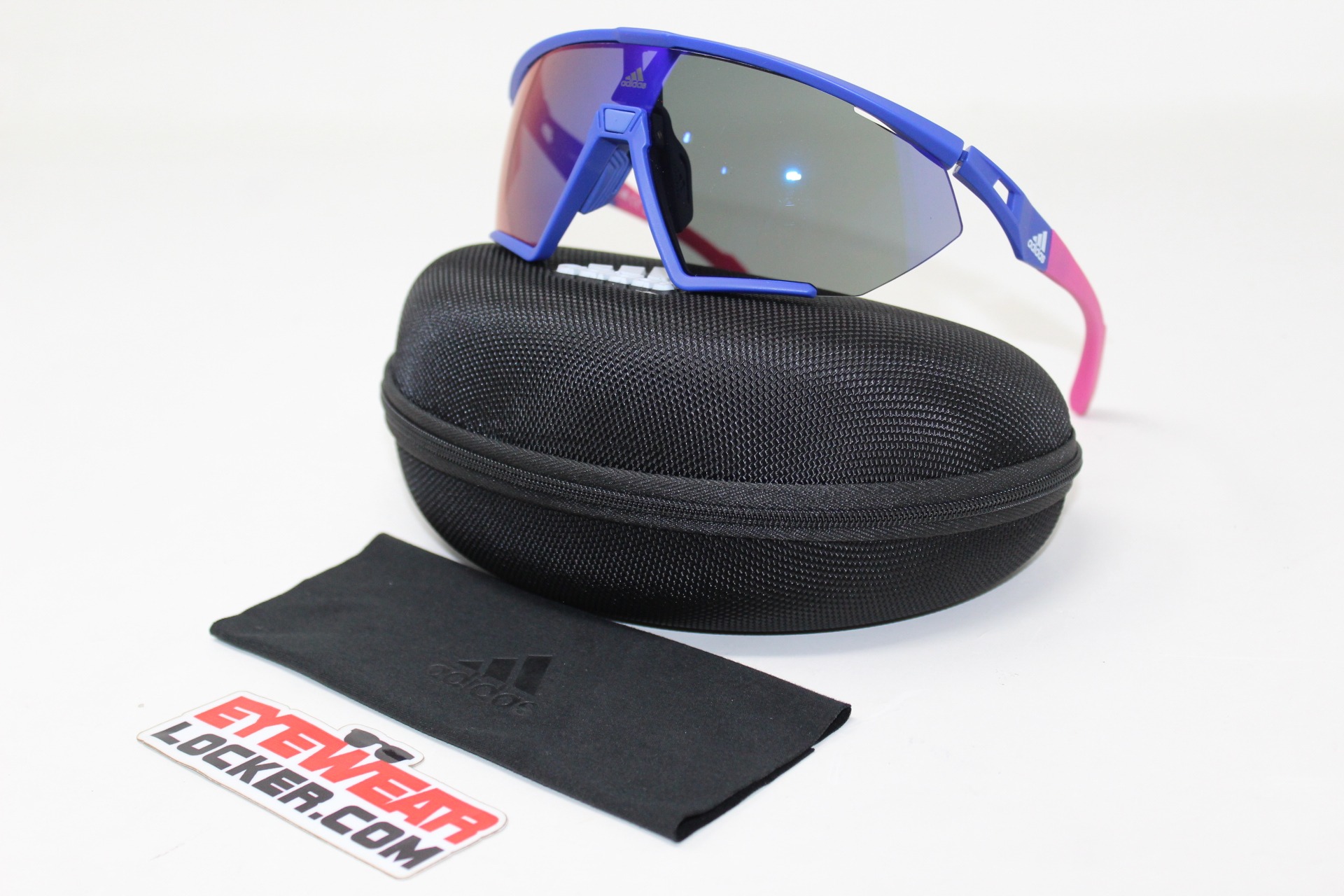 Adidas-CMPT- Aero-Ultra-Lite- SP0071-Matte- Blue-Eyewearlocker-Adidas-Ecuador-1