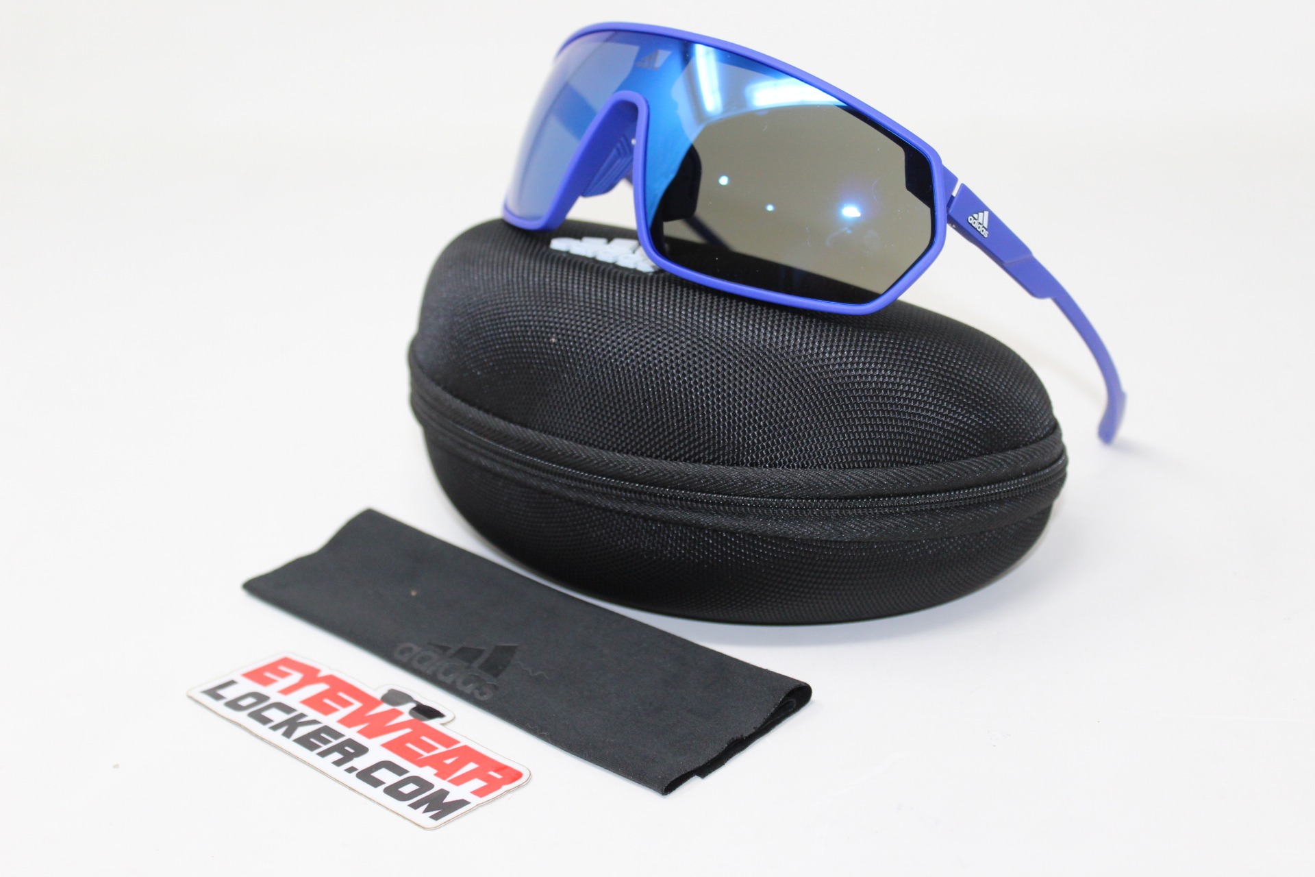 Adidas-PFRM- Shield-S-SP0089- Matte-Blue-Eyewearlocker-Adidas-Ecuador-1