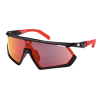 Adidas SP0054  Matte Black Red con Lente Extra