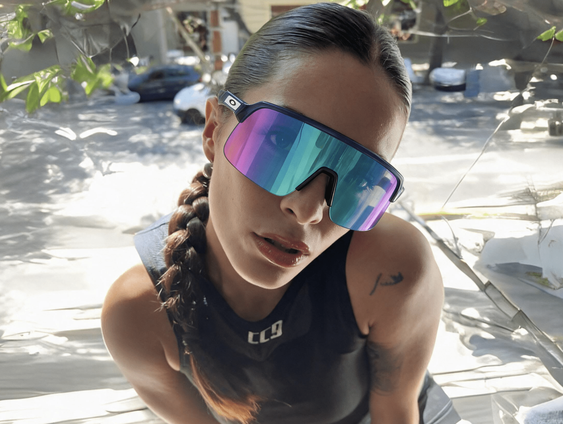Oakley-Sutro-Lite- S-Matte-Black- Prizm-Sapphire-Eyewearlocker-Oakley-Ecuador-1