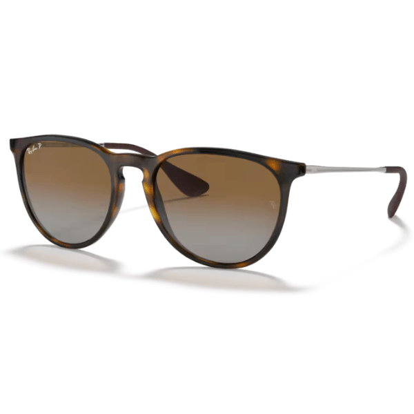 Ray Ban Erika RB4171 Polished Havana Brown Gradient Polarizadas