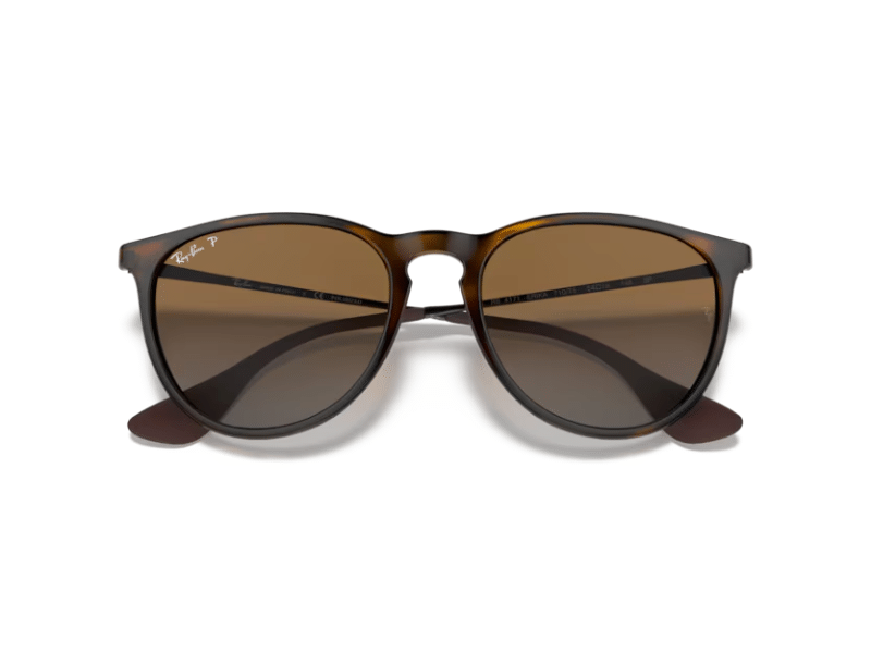 Ray Ban Erika RB4171 Polished Havana Brown Gradient Polarizadas - Imagen 5