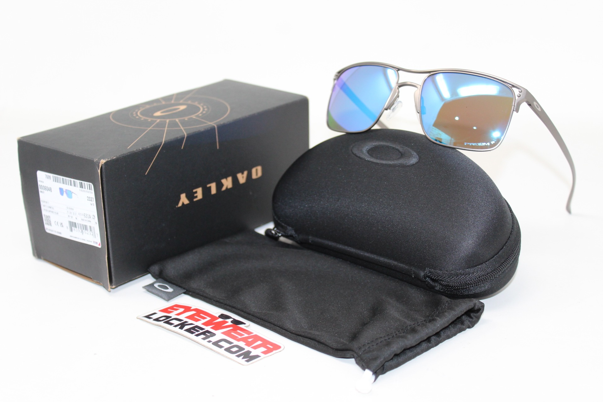 Oakley-Holbrook-Ti-Matte-Gunmetal-Prizm-Sapphire-Polarizadas-EwearlockerOakley-Ecuador-1
