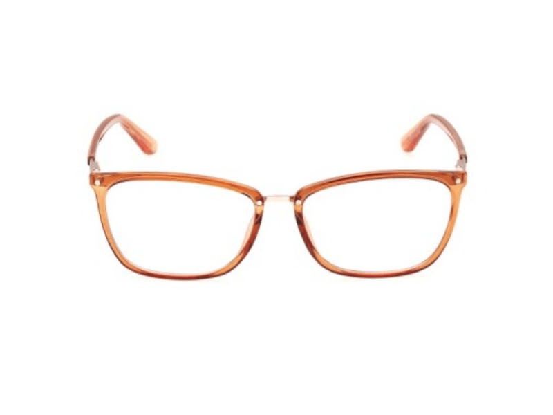 Armazones- Guess- GU2958- 044- Rectangular- Transparent- Orange- Eyewearlocker- Ecuador-1