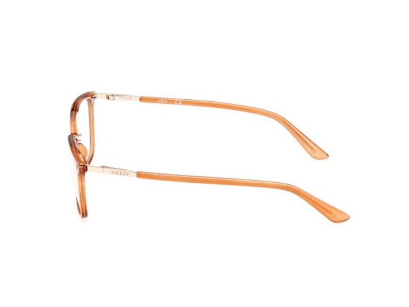 Armazones- Guess- GU2958- 044- Rectangular- Transparent- Orange- Eyewearlocker- Ecuador-2