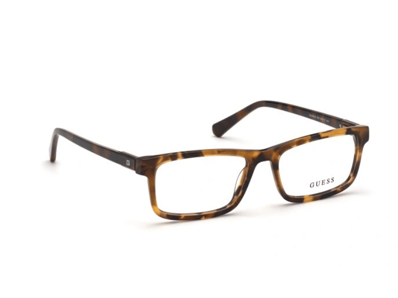 Armazones- Guess- GU50015- 053- Rectangular- Blonde- Havana- Eyewearlocker- Ecuador-4