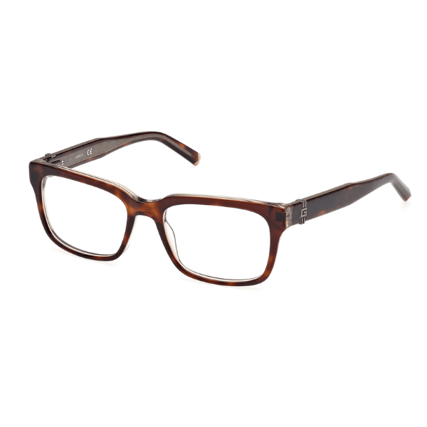 Armazones- Guess- GU50084- 052- Rectangular- Dark- Tortoise- Eyewearlocker- Ecuador-1