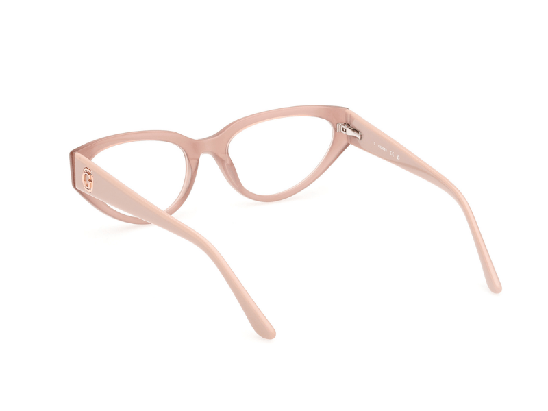 Armazones- Guess- GU50113- 057- Cat- Eye- Matte- Beige- Brown- Eyewearlocker- Ecuador-3